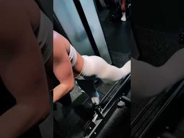 Hannah James Viral Works Straight Gym Booty Shorts Gym Girl Viral Girl